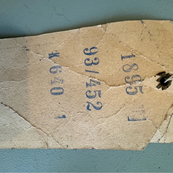 Vintage Blue Suede Coat! Shearling lining! Beautiful style and color! - Picture 7 of 14